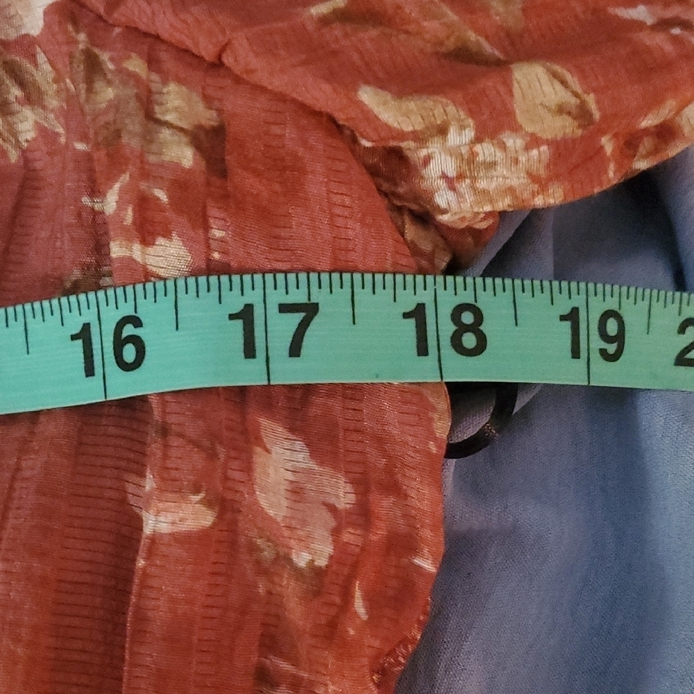Liberty Brand Rust Floral Dress - Picture 8 of 10